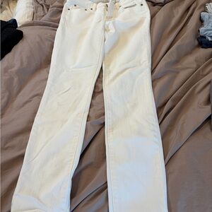 Jcrew white jeans size 25